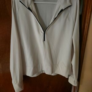 Alpine pull over workout jacket